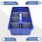 American Built Pro Pro-Grade Tool Tote, Polyethylene, Blue, 25 in W x 13-1/2 in D x 6-1/2 in H T1075 P1 BLU - alternate 6